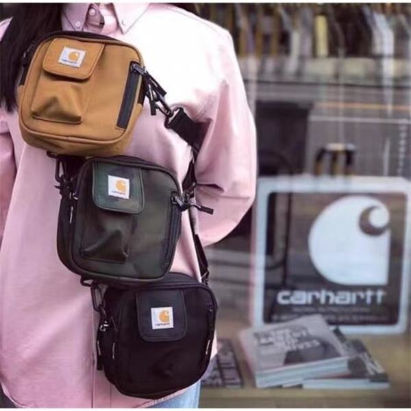 Factor tooling par uformell messenger bag for menn og kvinner skulder liten firkantet bag, svart