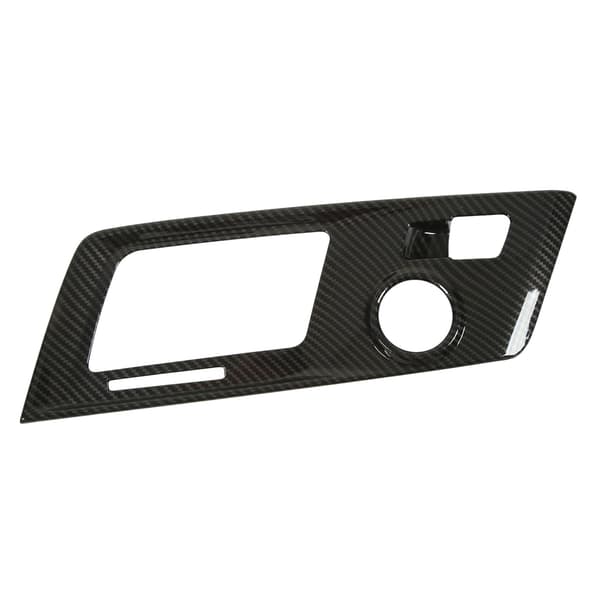 Karbonfiberstil Skiftekonsoll Panel Ramme Deksel Trim Erstatning for Corvette C7 2014-2019