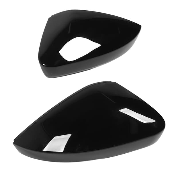 Superb 3V 2015 2020 Sidespeildeksel Utvendig 1 Par Blank Svart