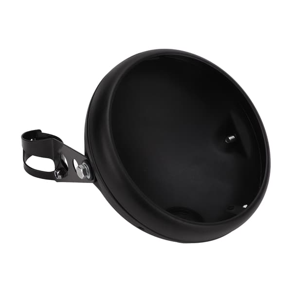 7 tommer Motorcykel Forlygtekabinet Universal Spandmontering til LED-Forlygte 38‑51mm Gaffelrør