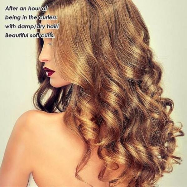 Night Sleep Foam Curler -hiusrullat (30 kpl)