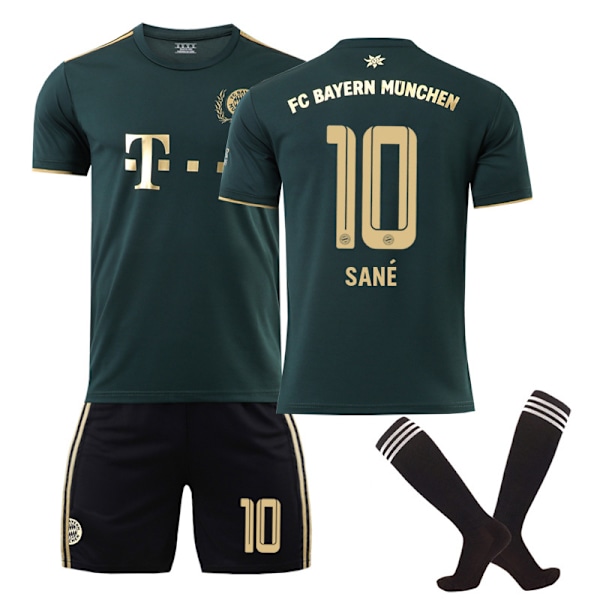 Fodboldsæt Fodboldtrøje Trænings-T-shirt Sane S(165-170cm)