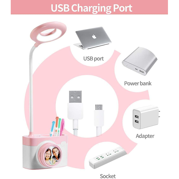 USB-kamera pennholder bordlampe