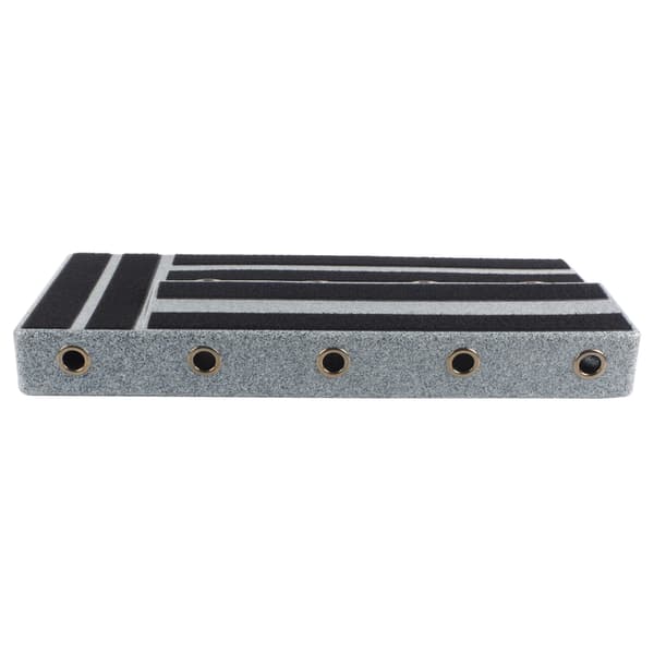 Gitarr Effekt Pedal Board PE kardborrefäste Instrumenttillbehör för Performance Svart Marmordesign