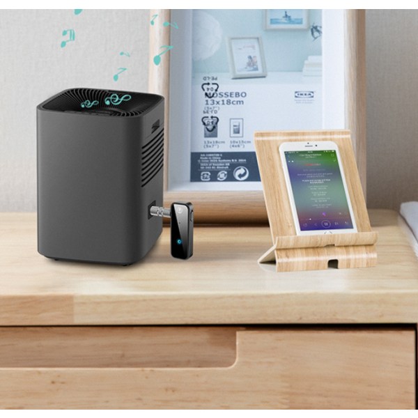 To-i-en Bluetooth 5.0-lydadapter Bluetooth-modtagelses- og transmissionskonverter understøtter opkald