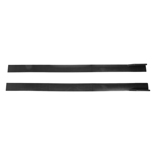 6 st Kolfibersidokjolar 3-delade Winglets Diffusers Universal Ersättning för Accord 2m 6.6ft