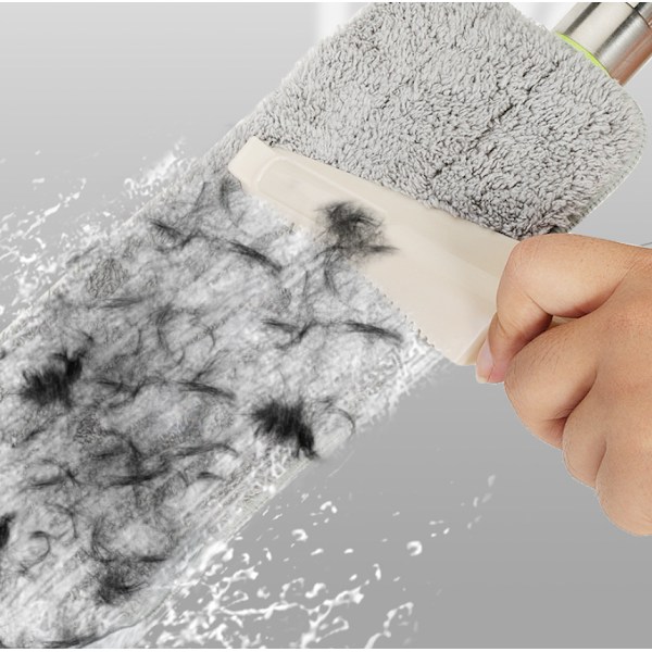 2 stykker husholdnings superabsorberende selvklæbende stofmoppe (55*12cm),