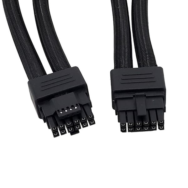 2x8PIN til 16PIN GPU Forlængerkabel Stik til 3090Ti 4070Ti 4080 4090[ht]