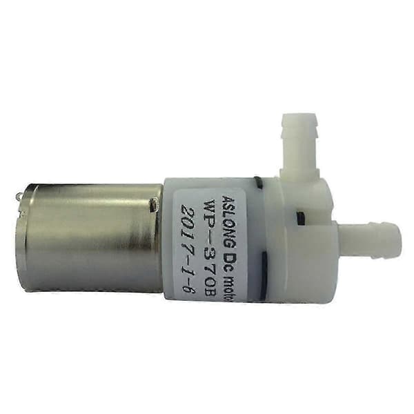 -370B DC Mini Vattenpump 12V Högtryckspump Hushålls Självsugande Högflödes Mini Vattenpump Motor