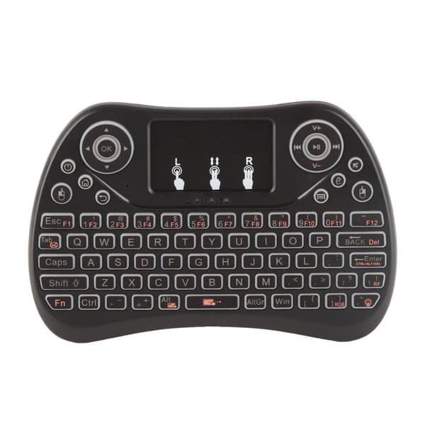 2.4G Trådløst Tastatur Mini Tastatur Touchpad til IOS Android PC