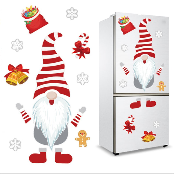 Julemyk magnetisk kjøleskapsmagnetdekorasjon