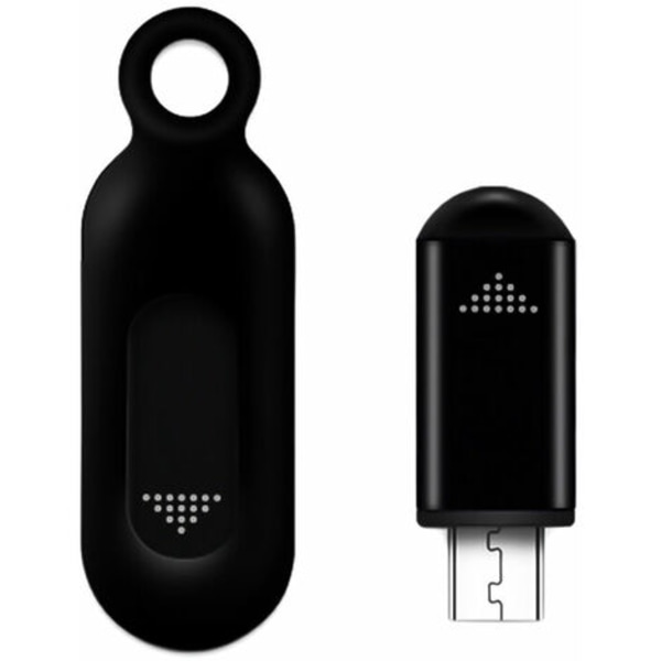 Infraröd fjärrkontroll för mobiltelefon Plug and play fjärrkontroll avstånd 10m, Micro USB gränssnitt Svart - Micro US