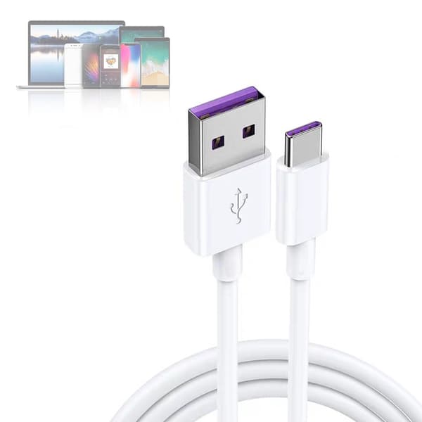 4-pack Typ C Supersnabb 5A USB Datakabel Laddare Sladd Snabbladdningskablar