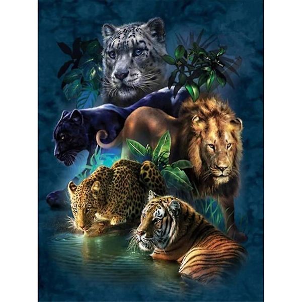 5d diamond painting komplett kit, DIY diamond painting efter siffror Kit för vuxna Full borr Strasskristallbroderibilder Korsstygn för hem