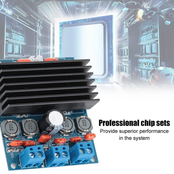 Professionel TDA7492 Højtydende Digital Effektforstærkerkort 50W*2/100W Parallelbro