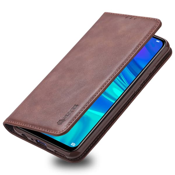 [HT]Effektivt AZNS Plånboksfodral - Huawei P Smart 2019 Röd