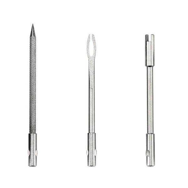 Cykeltillbehör Aluminiumlegering set Bärbar gummibandsutrustning (svart)