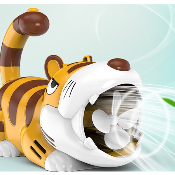 Kreativ tegneseriedyrboblemaskine (ti-hullers tigerboblemaskine),