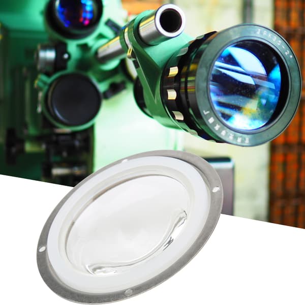 Vattentät gummiringmontering för 100 mm 60 graders LED-kondensorlins 20-200W
