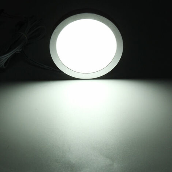 stk 12V 2,5W LED Spot Light Interiørlamper For Transporter Van Boat Bobil (Hvit, 1 stk)