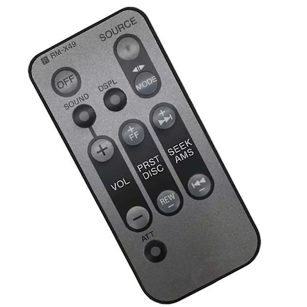 ny fjärrkontroll passar för Sony Av Sound Player Controller Rm-x49