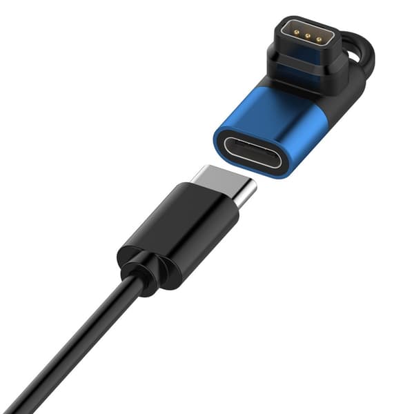 Oplader / Adapter til Coros Apex Pro / Apex 2 Pro Svart black