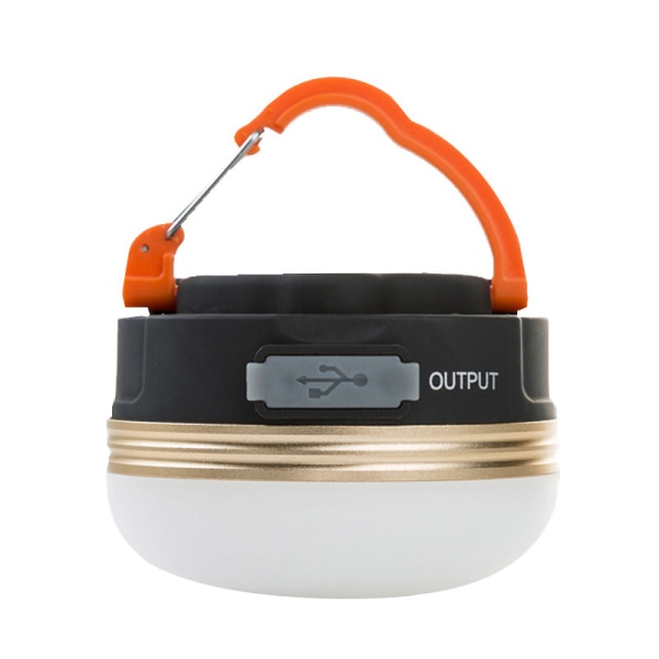 LED campinglys, utendørs lysarmatur, USB oppladbar med magneter som kan henge leirlys, GroupM