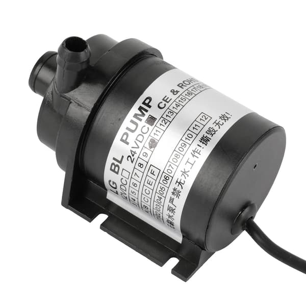 24V 10W Borstlös Vattenpump Högtemperaturbeständig Lågbrus Cirkulation