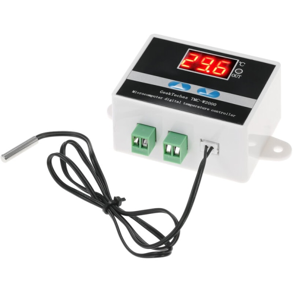 DC12V-120W digital termostat liten mikrodator temperaturkontrollbrytare digital display smart termostat