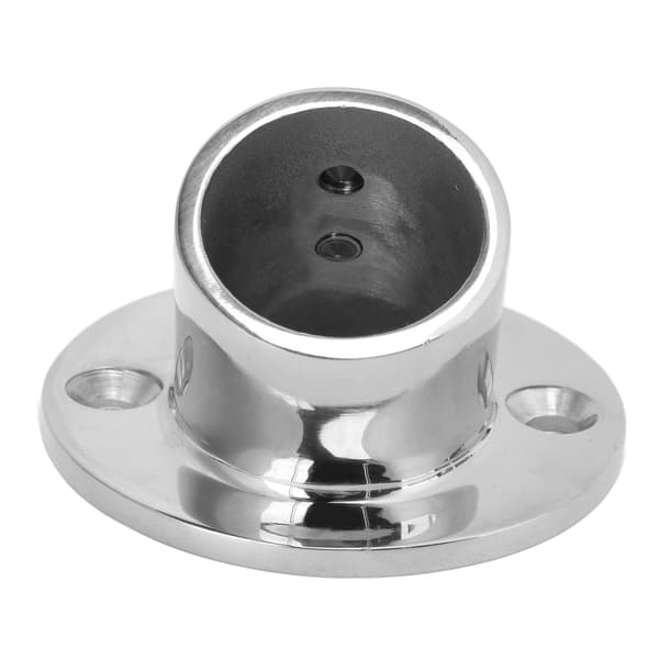 32 mm 1,26 tommer 60 graders rund skinnebase rustfrit stål marine hardware til både yachts