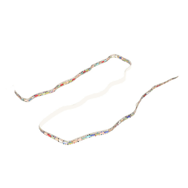 Glittrande Rhinestone-remsa Självhäftande Rullbar Band för DIY-hantverk