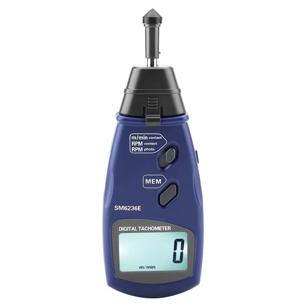Digital Laser Kontakttachometer 5-siffrig 18 mm LCD-skärm