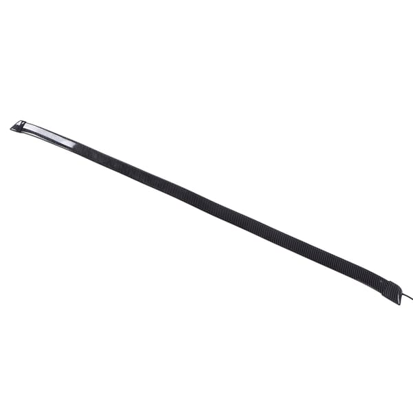 Karbonfiberstil LED-belyst bagasjerom Spoiler Lip Wing Universal Bilmodifikasjon