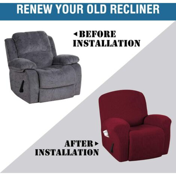 Super Stretch Sofa Slipcovers Hvile Slipcovers Hvilestol Slipcovers Monteret Form Standard/Oversized Power Lift R