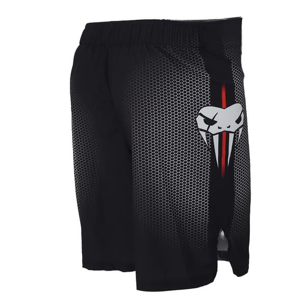 Lette lounge-shorts med elastisk talje til mænd, til boksning, vandring, sort XL