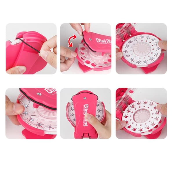 Bling Ultimate Glam Kit - Kiinnittää timantteja hiuksiin monivärinen[ht] multifärg multicolor