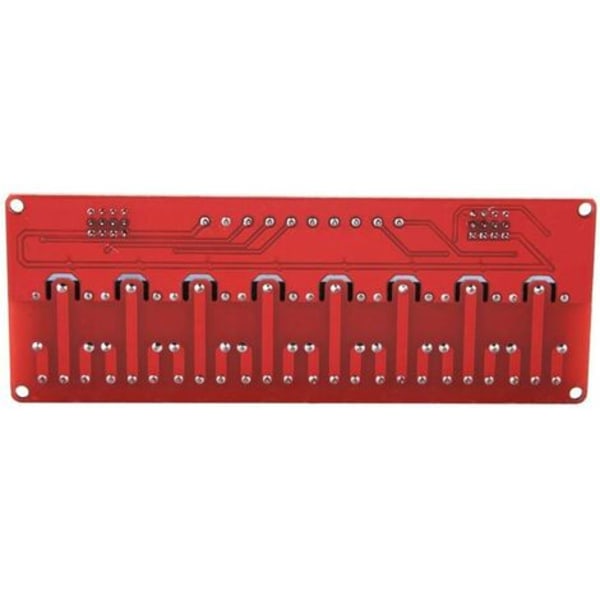 Relémodul - 8-kanals optokobler relémodulkort 12V høy og lav trigger