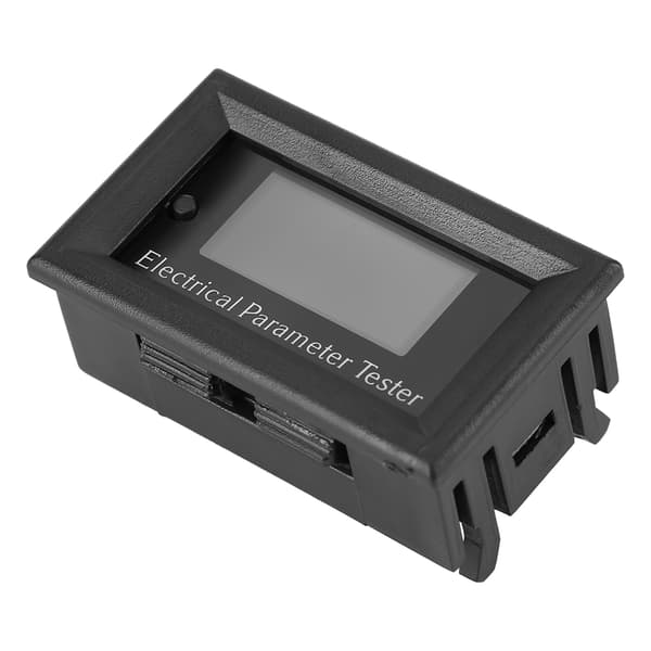 7 i 1 OLED Multimeter Spenning Strøm Effekt Energi Tester 33V 10A Hvit