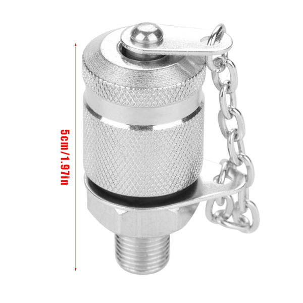 Hydraulisk trycktestkopplingadapter G1/8 63MPa