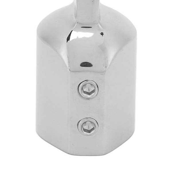 Rustfrit stål dobbelt top silke hætte markise tilbehør marine yacht (22mm)