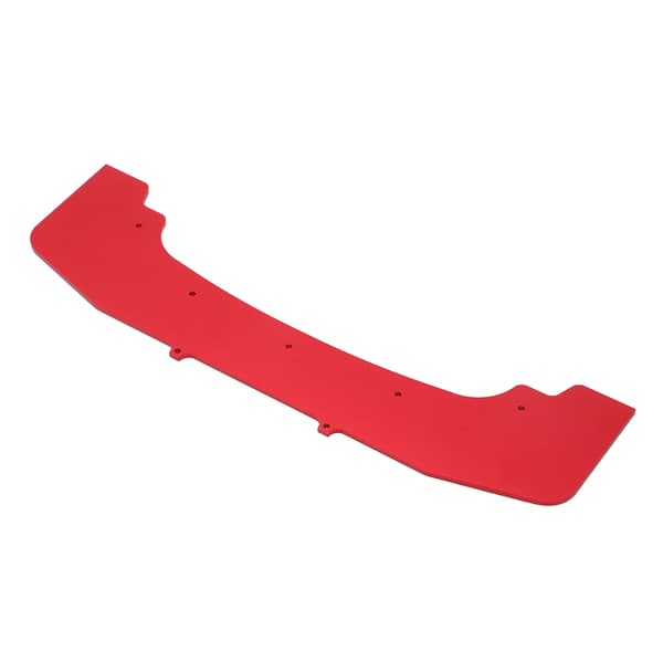 RC Front Bumper i Aluminiumlegering, Slitasje-resistent, Enkel Installasjon, Rustfri, Stabil Frontsplitter for ARRMA Red