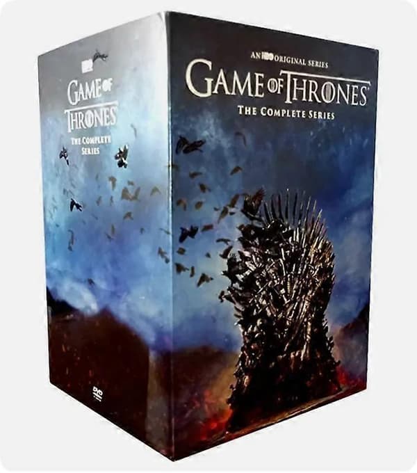 Game ofrones:e Complete Series Sesong 1-8 (DVD 38-Diskers Sett) engelsk versjon[ht]
