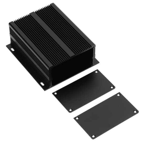 Projektboks af aluminiumslegering DIY Elektronik Strømforsyningsboks