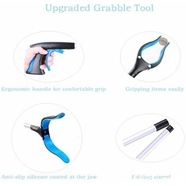 Folding Picker, Trash Picker, Picker, Trash Clip, Sanitary Clip, Yellow