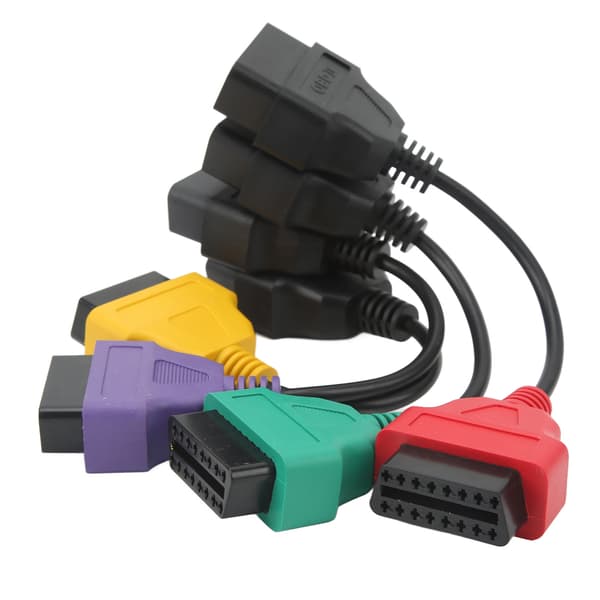 4:e OBD2 Scanner Adapter Kabel ECU Scan Diagnostikkabel för Fiat ECU Scanner