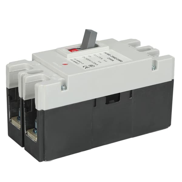 2P MCCB 250A 500V Solcelle Batteribeskyttelsesbryter Isolator Beskyttelse