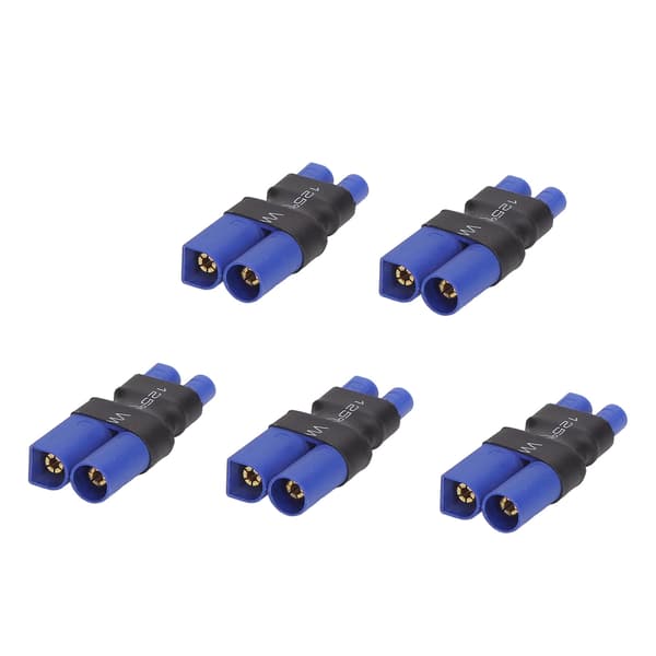 5 stk. EC3 hun til EC5 han-adapter Universal trådløs RC Lipo batteristik til RC bilmodel Flymodel