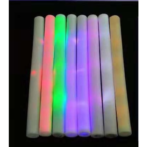 Glow Sponge Sticks Glow Sticks Cheer Sticks Glow Sticks Cheer Sticks Partyleksaker ([Färgglada] Shop uppgraderade invertermodell fempack),