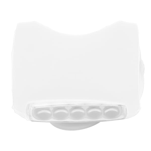 7 LED Cykelbelysning Set Fram Bakre Dubbelfärgad Cykelutrustning Vit