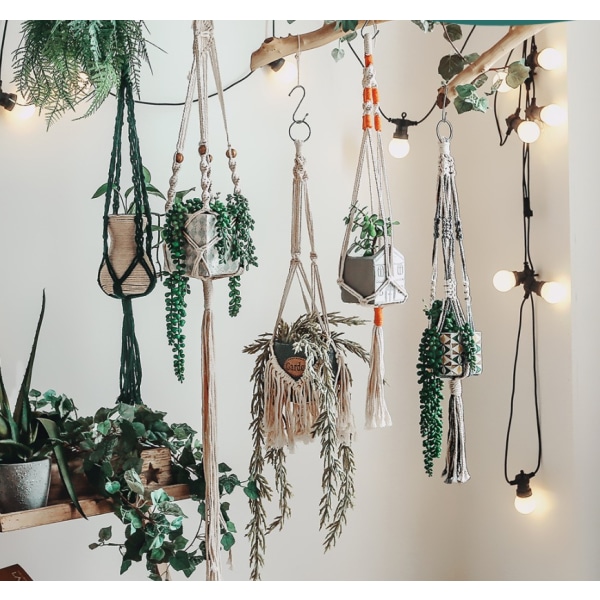 Trädgårdsarbete Creative Plant Greening Hanging Basket (GT106),